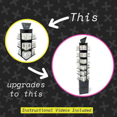 Rotating Napkin Display - Counter Unit Only