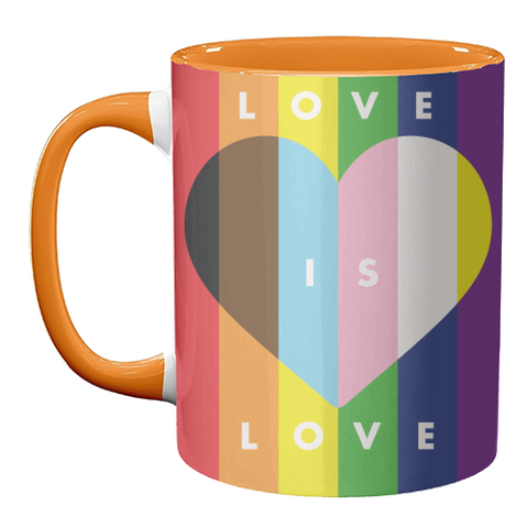 Mugs 'Love Is Love' by Tea Filipi