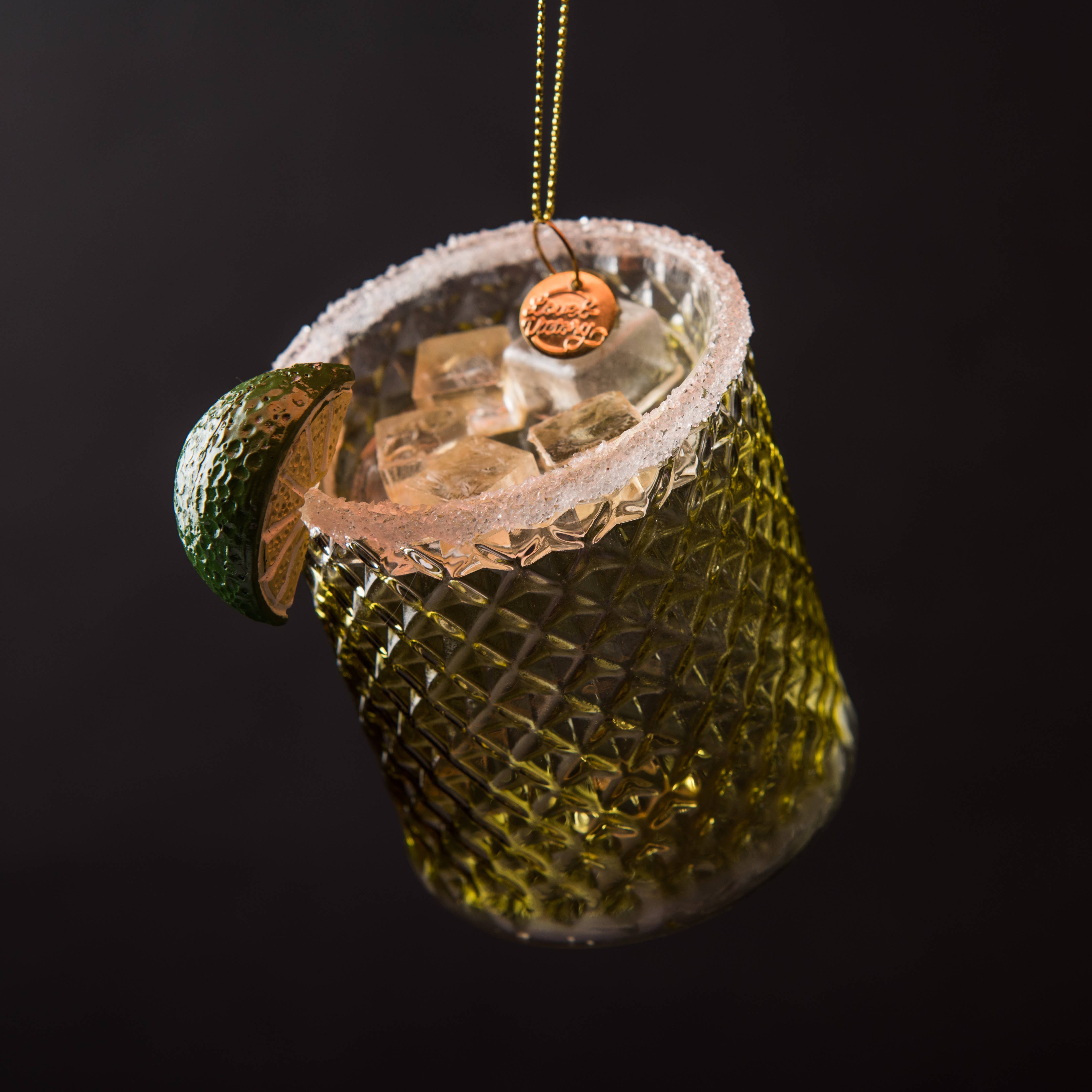 Love & Victory Margarita Cocktail Ornament - Thumbnail 3