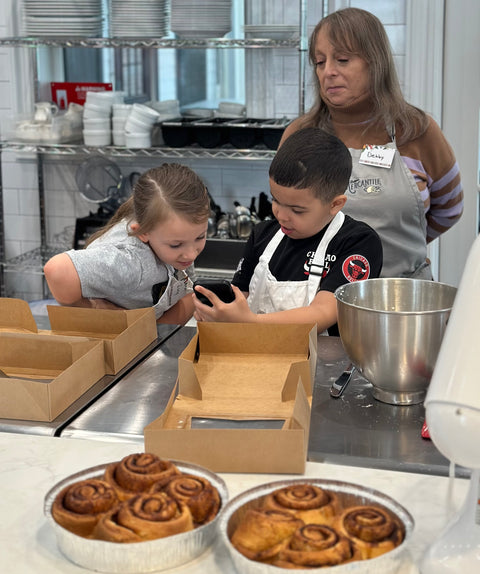 Adult & Kids Class :  Cinnamon Rolls (Sticky Buns)