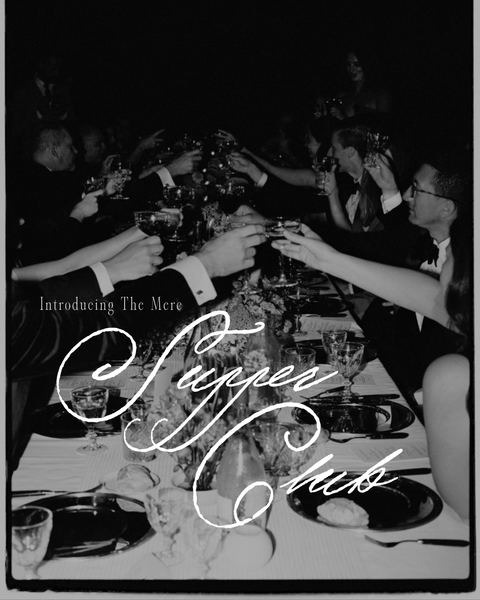 The Merc Supper Club — dinner celebration promotional graphic