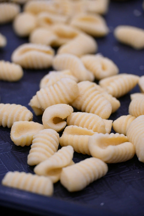 Fresh handmade cavatelli
