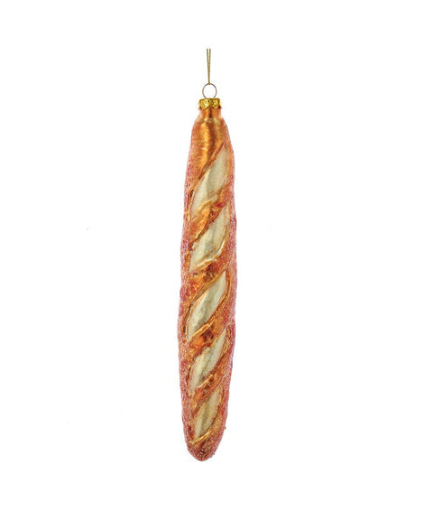 7.75"NOBLE GEMS FRENCH BAGUETTE ORNAMENT