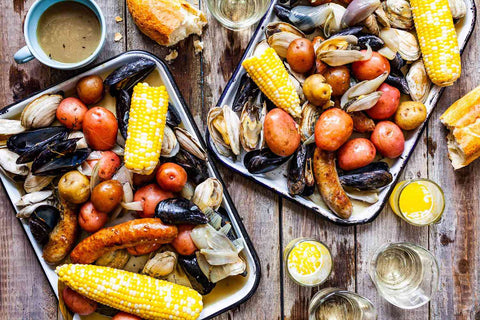 Lobster and Clam Bake Event on The Merc Patio