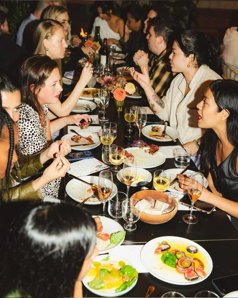 Girl Dinner at The Merc