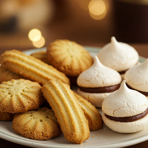 Traditional Tuscan Cookies: Biscotti, Krumiri, Baci Di Dama