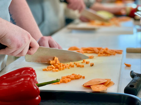 Knife Skills:  POKE BOWL