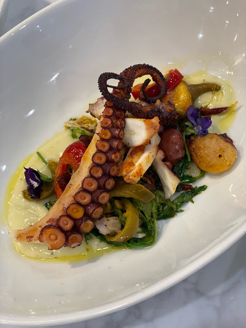 Lunch Mediterranean Charred Octopus (GF)