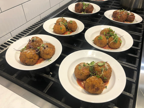 LUNCH Arancini  -  Sicilian Rice Balls