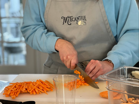 Knife Skills:  POKE BOWL