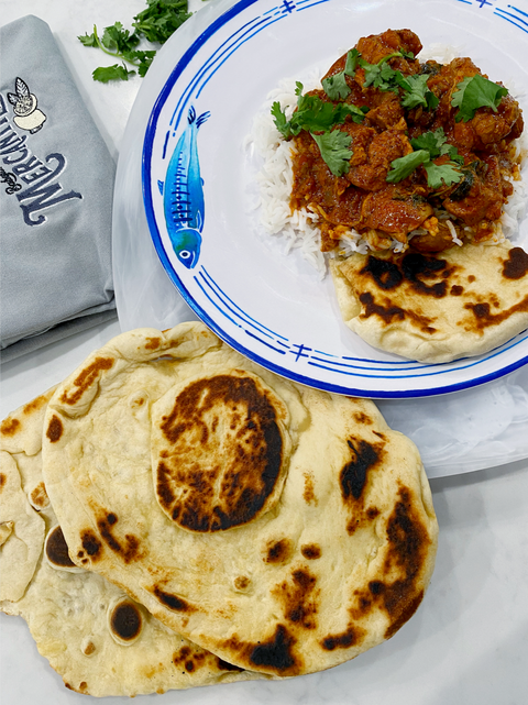 Butter Chicken and Naan