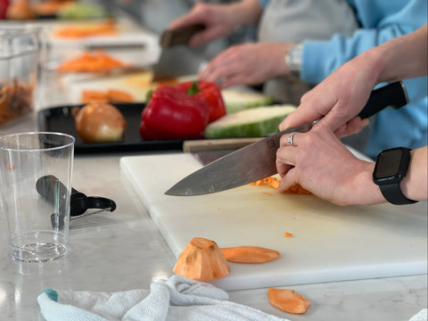 Knife Skills:  POKE BOWL