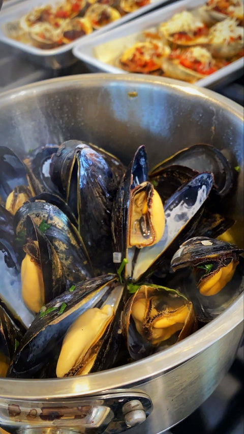 Shellfish-Mussels and Clams