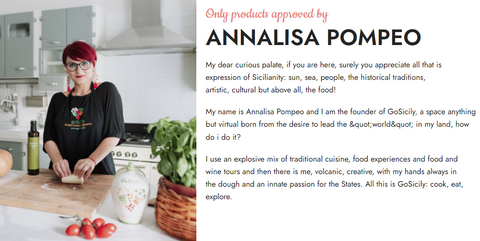 Sicilian Guest Chef Experience:  Annalisa Pompeo from Favara, Sicily