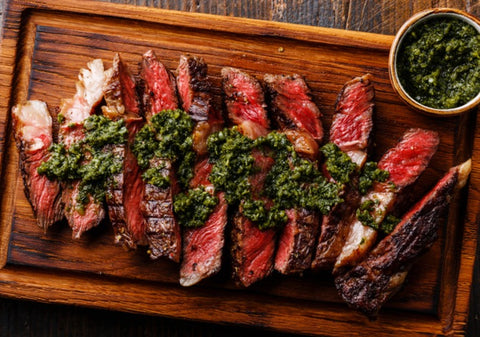 STEAK NIGHT: Argentinian Steak with Chimichurri Sauce